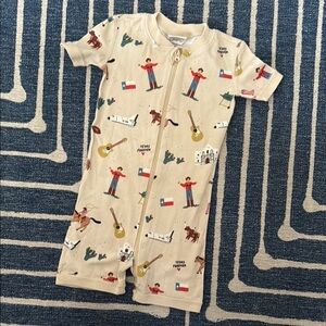 Texas Forever Baby Romper
